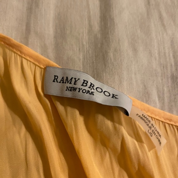 Ramy Brook Lilah One Shoulder Mini Dress in Sherbert (2) - Picture 6 of 10